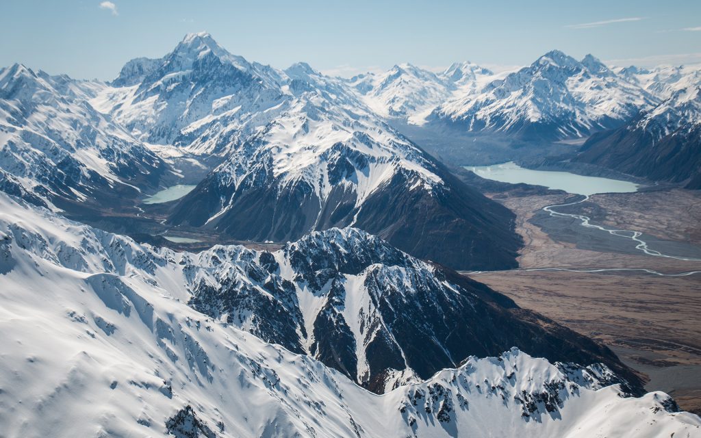 The Tasman Glacier 
