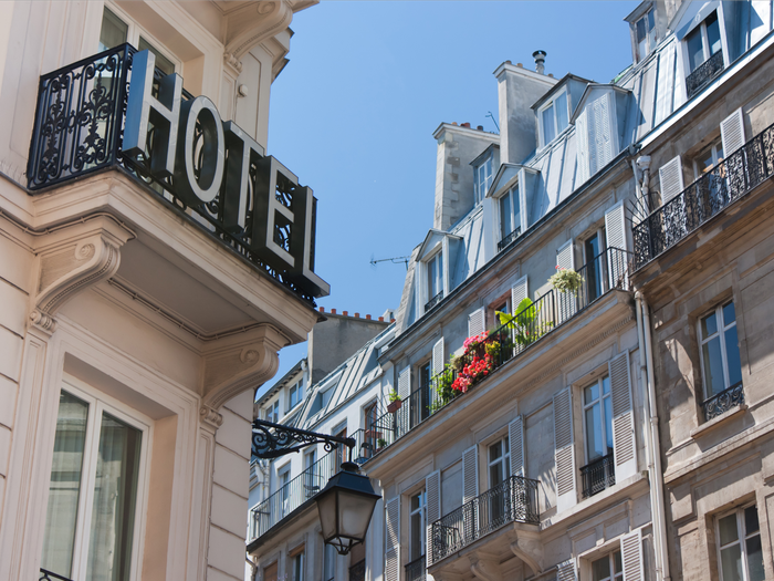 Europe is seeing an increase in hotel chains