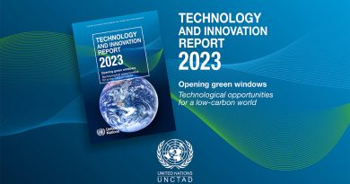 What is the UNCTAD's ranking of the most prepared countries to adopt frontier technologies?
